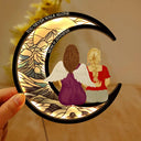 Gift For Yourself,Gift For Mother,Gift For Father,Dad,Gift For Daughter,Gift For Son,Gift For Sibling,Gift For Sisters,Gift For Brothers,Gift For Bestie,Memorial,Daughters, Sons - Memorial Always With You - Personalized LED Light Wooden Plaque
