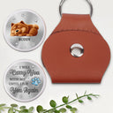Dog Lovers,Dog Mom,Dog Dad,Dog Couple,Gift For Women,Gift For Men,Memorial,Sad,Top Market - Memorial Carry You With Me - Personalized Leather Pocket Hug