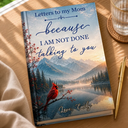 Top Market,Sympathetic,Family,Memorial,Icon - Memorial Letters To My Dad Mom Because I Am Not Done Talking To You - Personalized Hardcover Journal