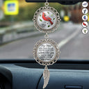 Memorial,Gift For Mother,Family,Sad,Gift For Father - Memorial My Mind Still Talks To You - Personalized Photo Pendant Charm
