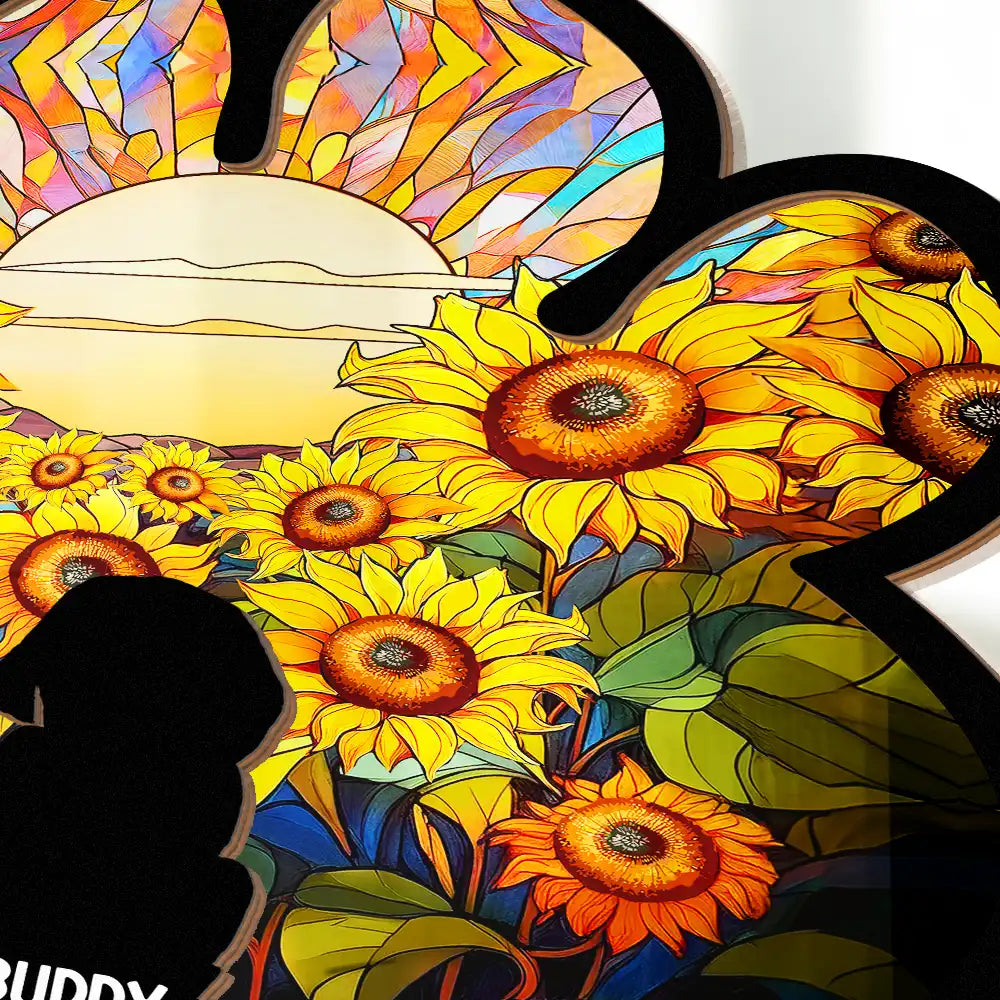 Memorial, Pet Lovers, Pet Mom, Pet Dad, Dog Lovers, Dog Mom, Dog Dad, Cat Lovers, Cat Mom, Cat Dad, Love - Paw Shaped Light With Dog Cat - Personalized Plug-in Night Light