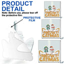 Funny,Cat Lovers - Meowy Catmas - Personalized Custom Shaped Acrylic Ornament