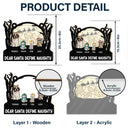 Christmas, Cat Lovers, Dog Lovers, Pet Lovers, Happy - Meowy Catmas Christmas Pet Lovers - Personalized Window Hanging Suncatcher Ornament