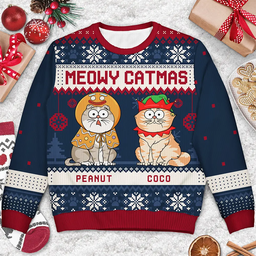Top Market,Christmas,Humorous,Gift For Men,Gift For Yourself,Icon - Funny Santa Abs Belly Body For Husband Dad Grandpa - Personalized Unisex Ugly Sweater