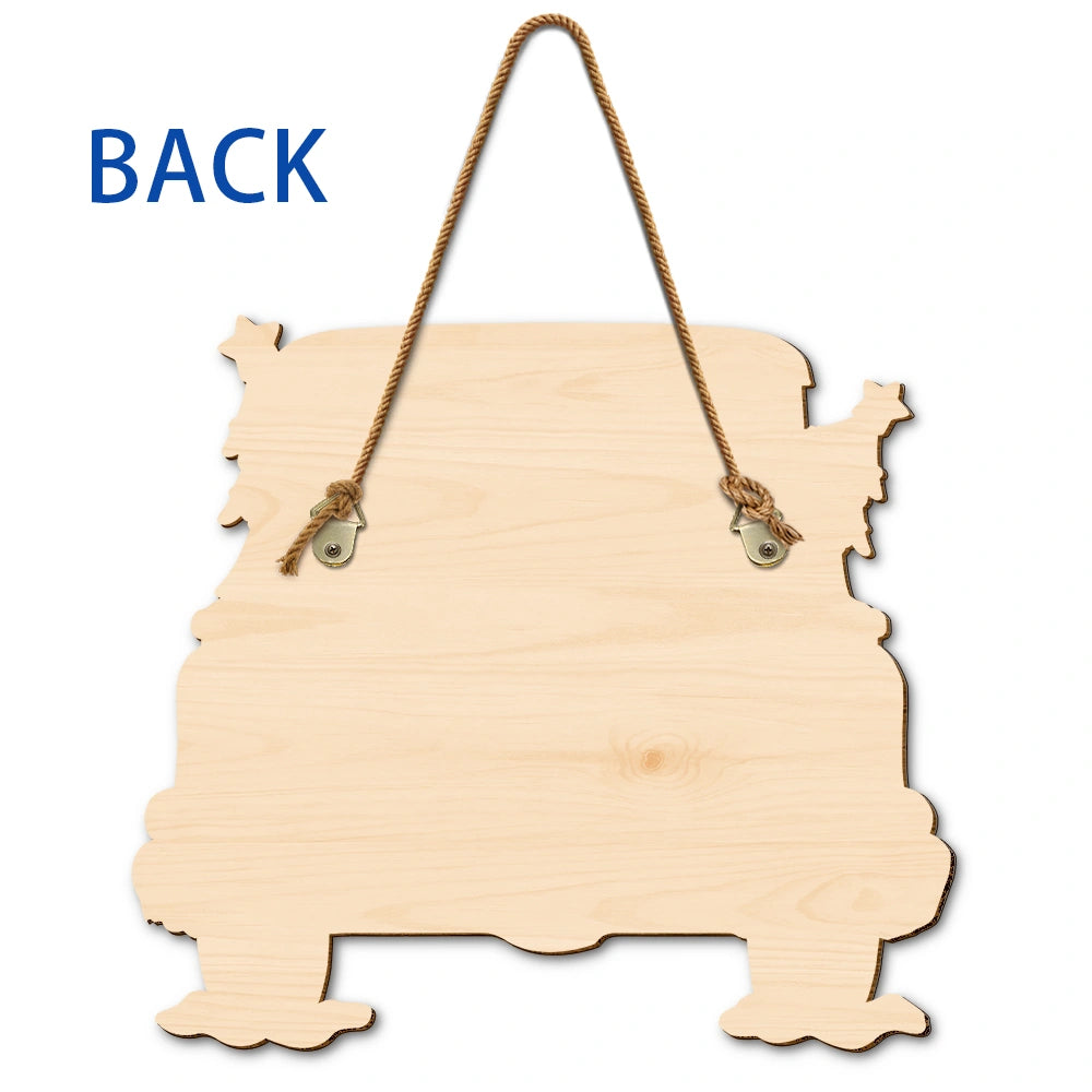 Christmas, Pet Lovers, Cat Lovers, Happy - Meowy Christmas Christmas Red Truck - Personalized Custom Shaped Wood Sign