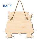 Christmas, Pet Lovers, Cat Lovers, Happy - Meowy Christmas Christmas Red Truck - Personalized Custom Shaped Wood Sign