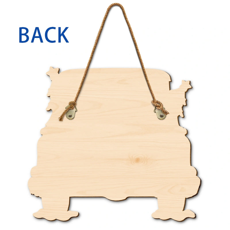 Christmas, Pet Lovers, Cat Lovers, Happy - Meowy Christmas Christmas Red Truck - Personalized Custom Shaped Wood Sign