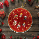 Merry Woofmas 3D Dog Cat - Personalized Custom Shaped Acrylic Ornament