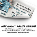 Affiche personnalisée « Un vieux couple » : « Quand nous recevons une affiche personnalisée »