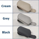 Custom Photo Drive Safe I Am Waiting At Home - Personalized Sunglasses Holder For Car Visor