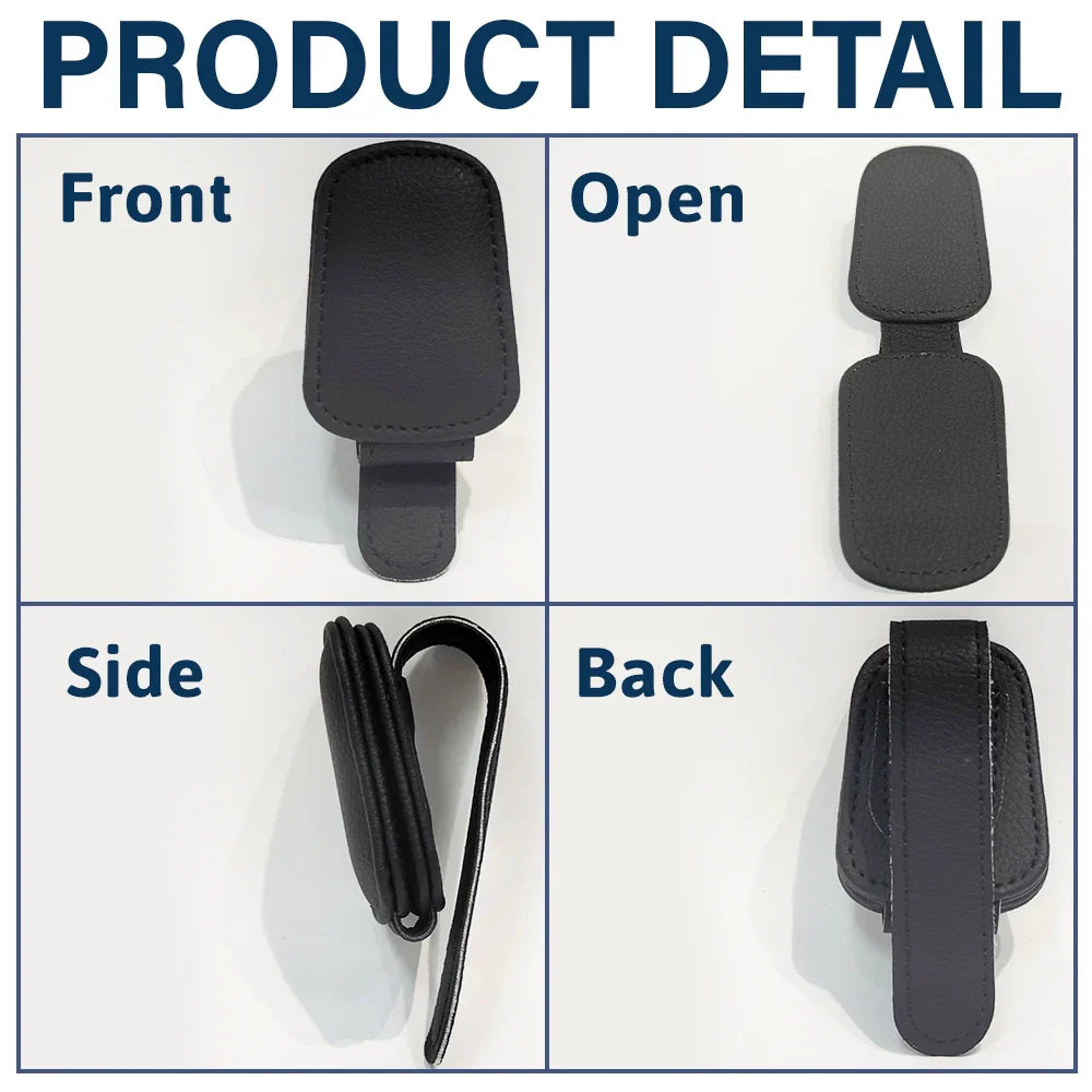 Custom Photo Dad-to-be Now You Can Carry Me Too Expecting Dad - Personalized Sunglasses Holder For Car Visor