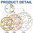 Happy,Christmas,Pet Lovers,Dog Lovers,Cat Lovers - Christmas Pet Paw Sign With Names - Personalized DIY Mirror Acrylic Ornament