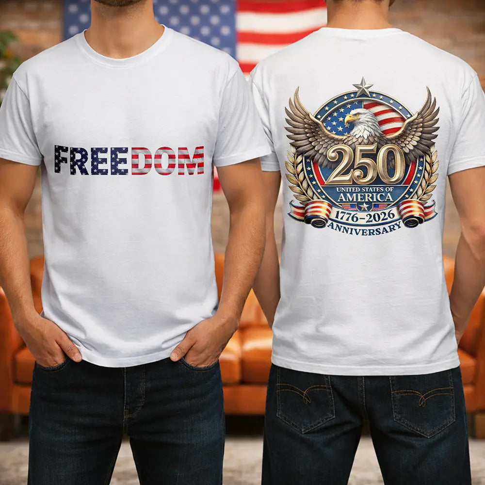 250th Anniversary Eagle US Independence Day - T Shirt