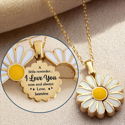 Engraved Hidden Message Necklace