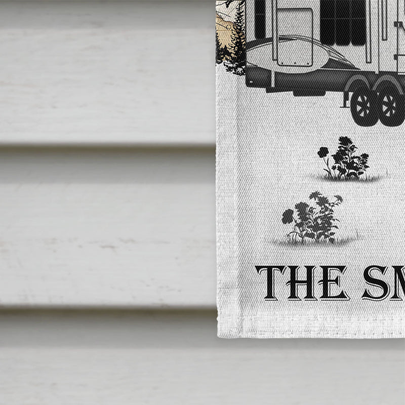 Personalized Camping Drunk Campers Matter Customized Flag