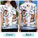 Custom Photo Funny Family Face Vacation - Birthday, Loving Gift For Husband, Wife, Couples, Dad, Mom - Personalized Custom Hawaiian Shirt