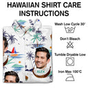 Custom Photo Funny Family Face Vacation - Birthday, Loving Gift For Husband, Wife, Couples, Dad, Mom - Personalized Custom Hawaiian Shirt