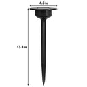 Custom Photo Although You Cannot See Me - Memorial Gift For Family, Friends, Siblings, Dad, Mom - Personalized Solar Light