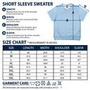 Christmas Gift For Family, Sibling, Friend Flat Art - Personalized Short Sleeve Sweater