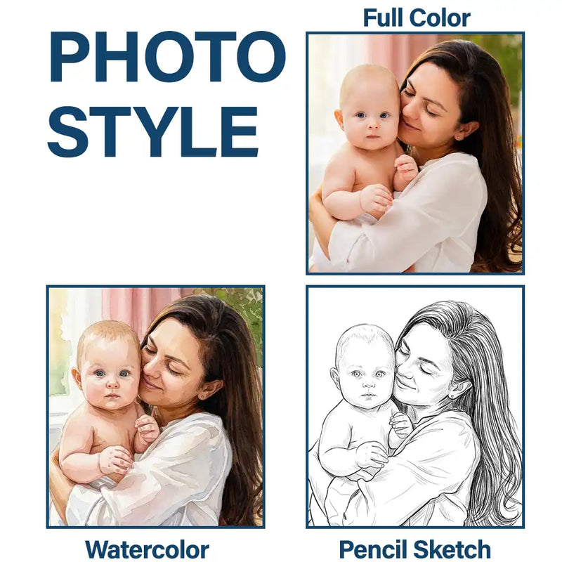 Custom Photo The World's Best Mommy Belongs To Me - Personalized Pillow