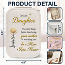 Gift For Daughter, Mom - Daughters (Adult), Gift For Women, Happy, Grandma - Grandkids, Gift For Grandkids - Mom Daughter The Only Thing Better Than Being Your Mother - Personalized Makeup Box With LED Mirror