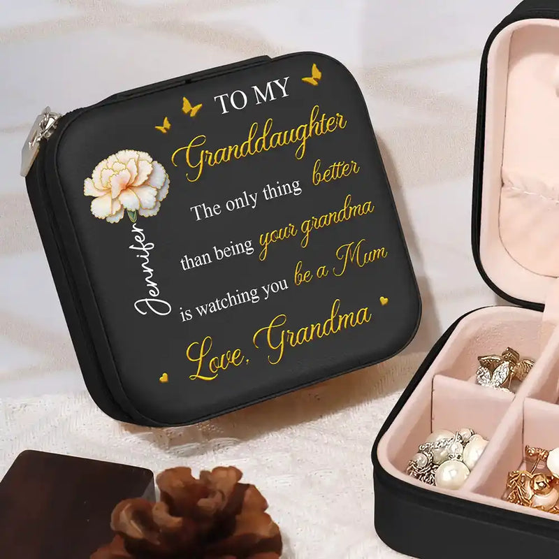 Gift For Daughter,Mom - Daughters (Adult),Gift For Women,Happy,Grandma - Grandkids,Gift For Grandkids - Mom Daughter The Only Thing Better Than Being Your Mother - Personalized Ring Dish - Personalized Jewelry Box