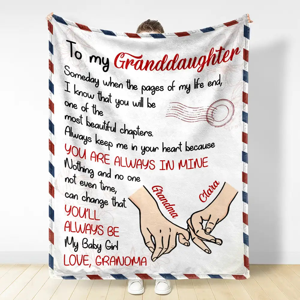 Gift For Daughter, Gift For Women, Mom - Daughters (Adult), Mom - Daughters (Young), Love, Top Market - Mom Daughter You'll Always Be My Baby Girl - Personalized Fleece Blanket, Sherpa Blanket