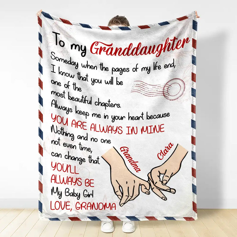 Gift For Daughter, Gift For Women, Mom - Daughters (Adult), Mom - Daughters (Young), Love, Top Market - Mom Daughter You'll Always Be My Baby Girl - Personalized Fleece Blanket, Sherpa Blanket