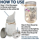 Gift For Grandma,Love,Gift For Mother - Mom For All The Times That I Forgot To Thank You - Personalized Mason Jar Light