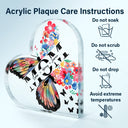 Love, Gift For Mother - Mom We Love You - Personalized Heart Shaped Acrylic Plaque