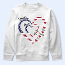 Gift For Mother, Gift For Grandma, Love, Gift For Wife, Independence Day - Mom's Grandma's Sweethearts Independence Day - Personalized T Shirt