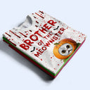 Pet Lovers, Pet Mom, Pet Dad, Cat Lovers, Cat Mom, Cat Dad, Halloween, Happy - Mommy Daddy Of The Meownsters - Personalized Full Print T Shirt