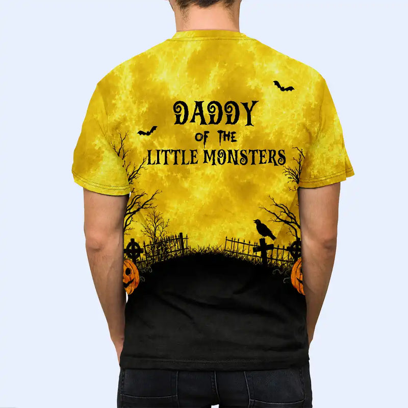 Playful,Halloween,Pet Lovers,Vector - Mommy Of Little Meowster - Personalized Full Print T Shirt
