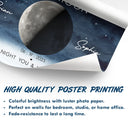 Wedding Anniversary,Gift For Couples,Gift For Husband,Gift For Wife,Gift For Boyfriend,Gift For Girlfriend,Happy - Moon Phase Our Moon The Start Of Our Us Anniversary Gift - Personalized Poster