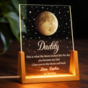 Mom - Children,Happy,Love,Gift For Mother,Mom - Daughters (Adult),Mom - Daughters (Young),Mom - Sons - Moon Phase The Date You Became My Mom - Personalized Night Light