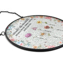 Gift For Sisters,Gift For Bestie,Love - Mosaic Art Sister Are Like Flowers - Personalized Stained Glass Window Hanging Suncatcher