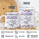 Gift For Mother,Gift For Daughter,Love,Mom,Daughters - Mother And Daughter Relationship - 3D Inflated Effect Printed Mug, Personalized White Edge-to-Edge Mug