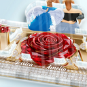 Gift For Mother,Mom - Daughters (Adult),Happy - Mother Daughter Forever Together - Personalized Custom Shaped Acrylic Plaque