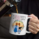 Gift For Mother,Gift For Daughter,Mom,Daughters - Mother & Daughter My Friend Today My Daughter Forever - Personalized Mug
