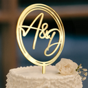 Wedding Anniversary, Gift For Couples, Gift For Husband, Gift For Wife, Happy - Mr & Mrs Wedding Gift For Newly Wed, Wedding Cake - Personalized Cake Topper