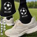 Football (Soccer), Gift For Yourself, Playful, Icon - Multiple Sports Icon Choices - Personalized Embroidered Socks
