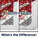 Gift For Yourself,Gift For Women,Gift For Men,Pet Mom,Pet Lovers,Pet Dad,Dog Lovers,Dog Mom,Dog Dad - My Dog Cuddling Blanket Corner - Personalized Fleece Blanket, Sherpa Blanket