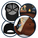 Gift For Father, Dad - Daughters (Young), Dad - Sons, Dad - Children, Dad's Hobby, Camping, Happy - My Favorite Camping Buddies - Personalized Classic Cap