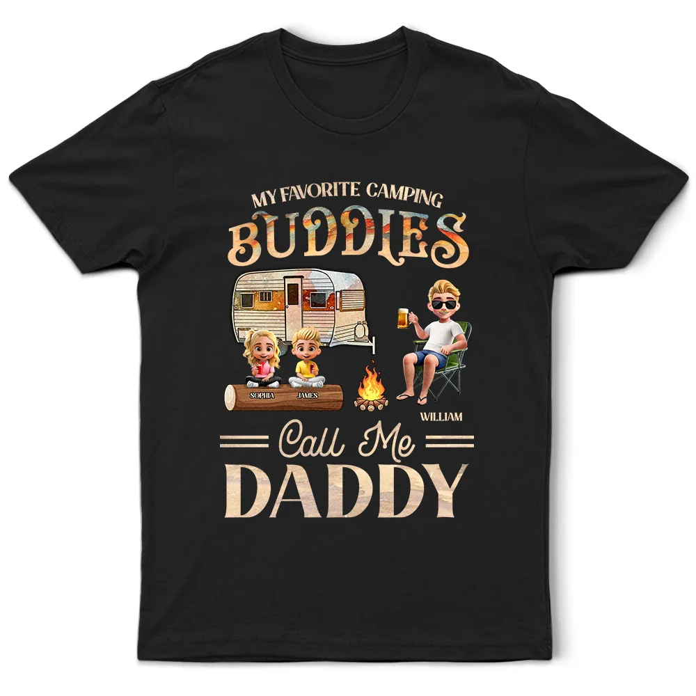 My Favorite Camping Buddies - Personalized T Shirt