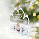 Christmas,Pet Lovers,Memorial,Sad - My Dog Every Lifetime Pet Memorial - Personalized Custom Shaped Acrylic Ornament