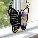 Gift For Mother, Mom - Daughters (Adult), Love - My Entire Life - Personalized Window Hanging Suncatcher Ornament