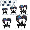 Pet Lovers, Memorial, Sad - My Favorite Hello And Hardest Goodbye - Personalized Metal Garden Stake