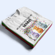 Gift For Grandma,Grandma - Grandkids,Happy - My Favourite Peeps Call Me Nanny - Personalised T Shirt
