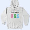 My Favorite Peeps Call Me Grandma Bunny - Personalized T Shirt