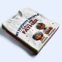 Gift For Grandpa,Gift For Father - My Favorite People Call Me Dad Grandpa 3D Effect - Personalized T Shirt